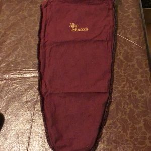 Allen Edmonds dust shoe storage bag, size 15.5” x 7.5”